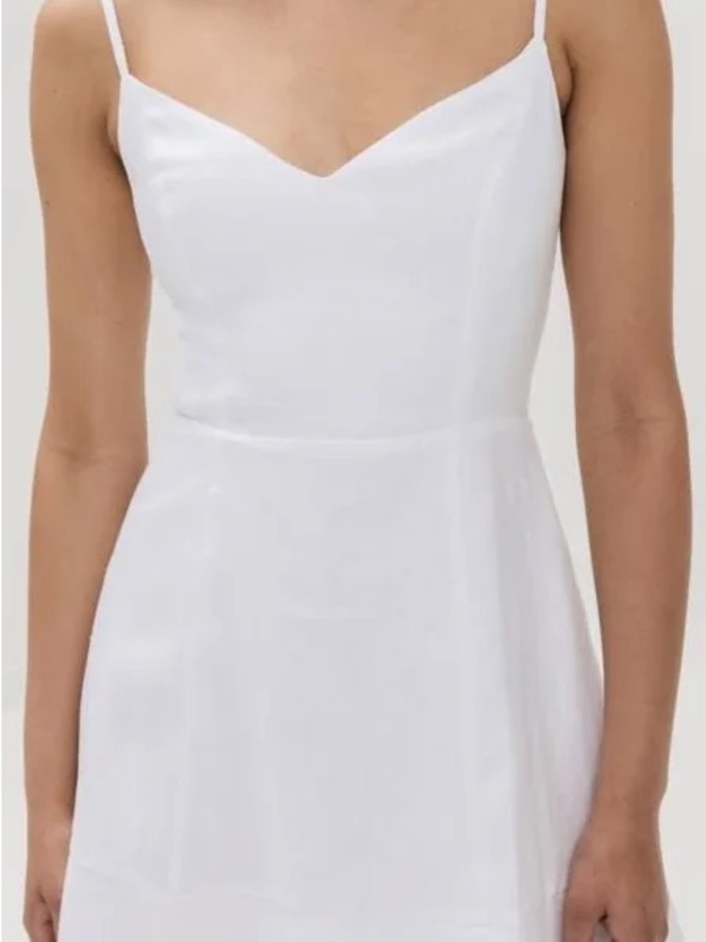 Reformation Holt Linen Mini Dress